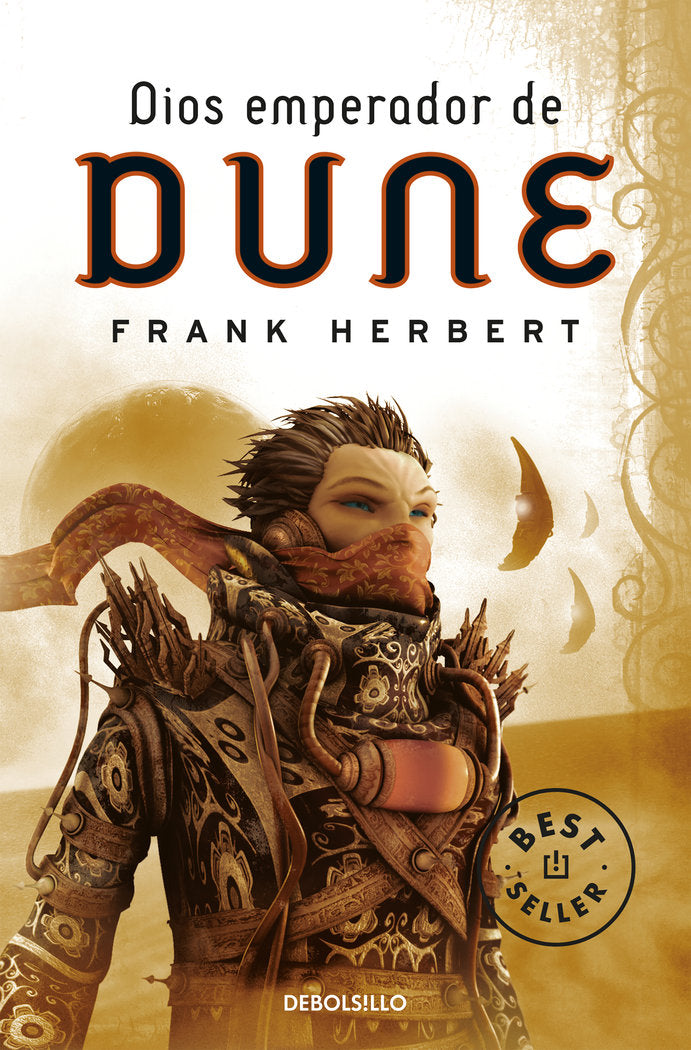 Dios emperador de Dune (Las crónicas de Dune 4), de Herbert | portada del libro