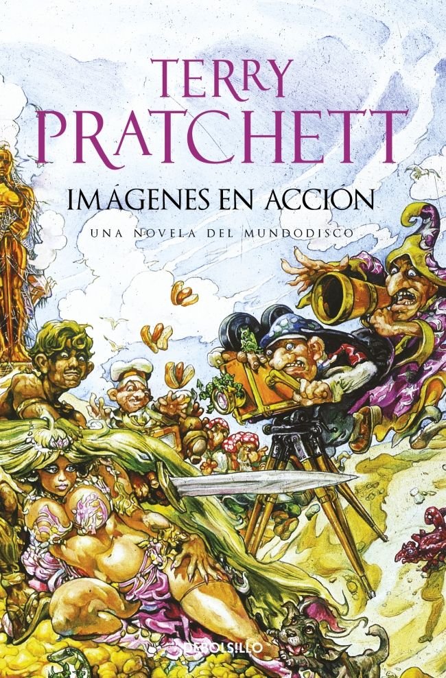 Imágenes en Acción (Mundodisco 10), de Pratchett, Terry | portada del libro