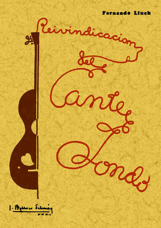Reivindicación del Cante Jondo, de Lluch, Fernando | portada del libro