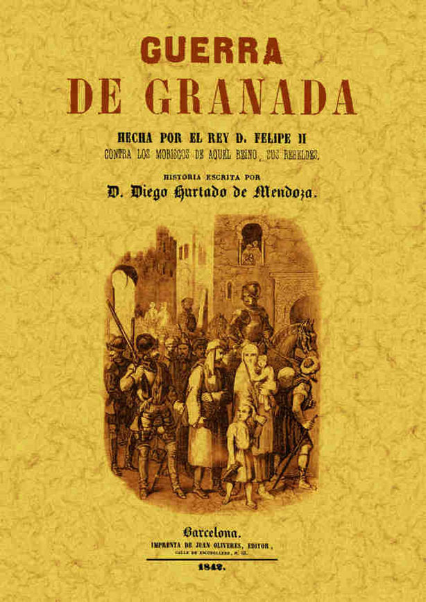 Guerra de Granada, de Hurtado de Mendoza, Diego | portada del libro