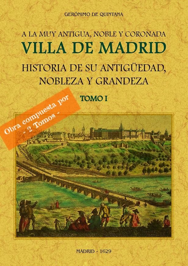 Historia de Madrid, de Quintana, Gerónimo de | portada del libro