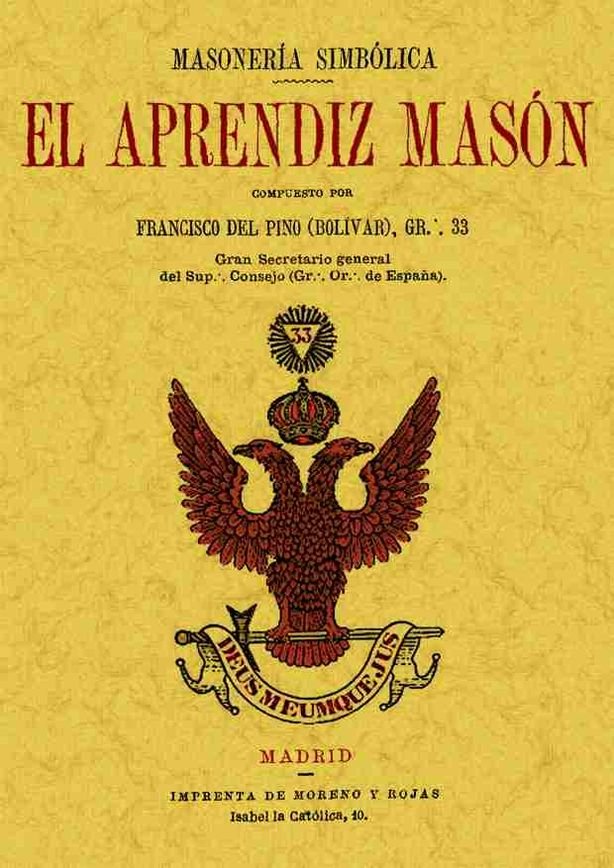El aprendiz de masón, de Pino, Francisco del | portada del libro