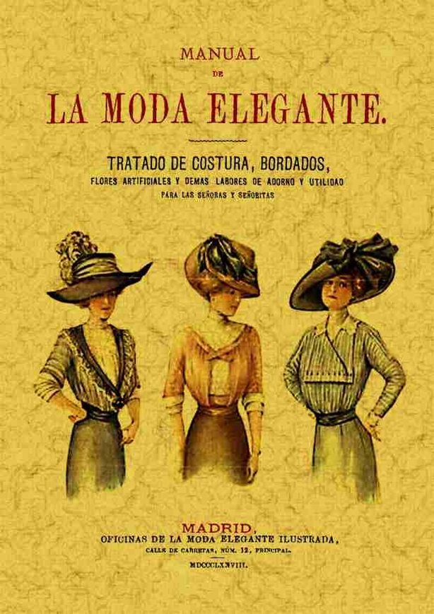Manual de la moda elegante, de Anónimo | portada del libro