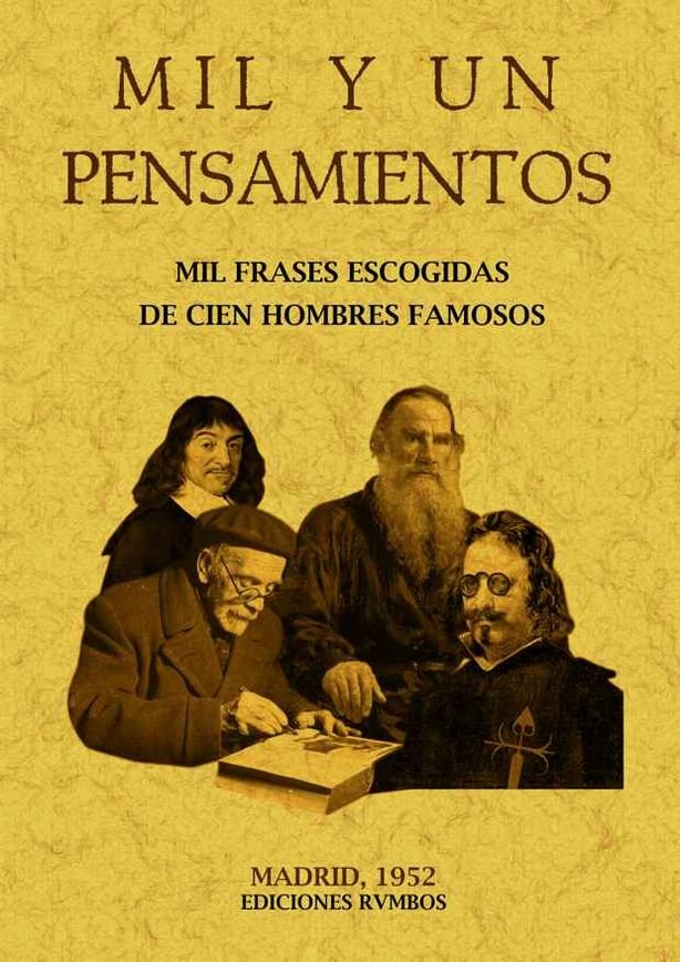 Mil y un pensamientos, de Anónimo | portada del libro