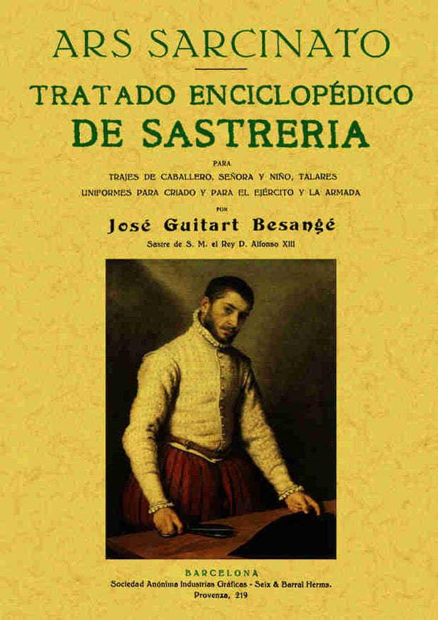 Tratado enciclopédico de sastrería, de Guitart Besange, José | portada del libro