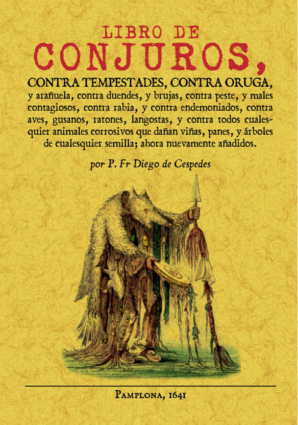 Libro de conivros contra tempestades, contra oruga y arañuela, de Céspedes, Diego de | portada del libro