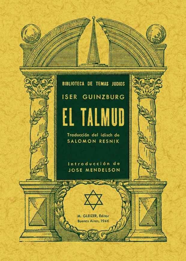 El Talmud, de Guinzburg, Iser | portada del libro