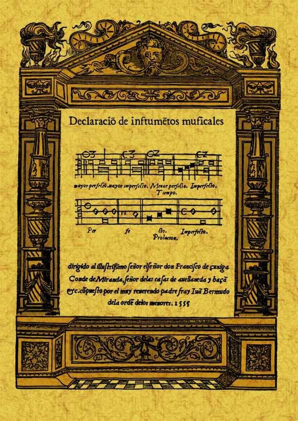 Declaración de instrumentos musicales, de Bermudo, Juan | portada del libro