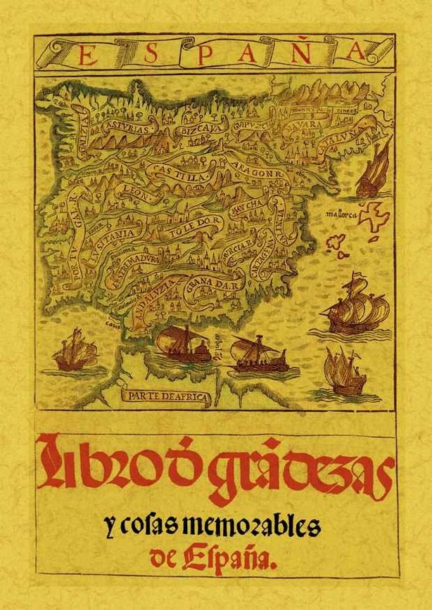 España. Libro de las grandezas y cosas memorables, de Medina, Pedro de | portada del libro