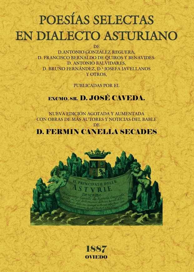 Poesías selectas en dialecto asturiano, de Quirós, Francisco Bernardo de | portada del libro