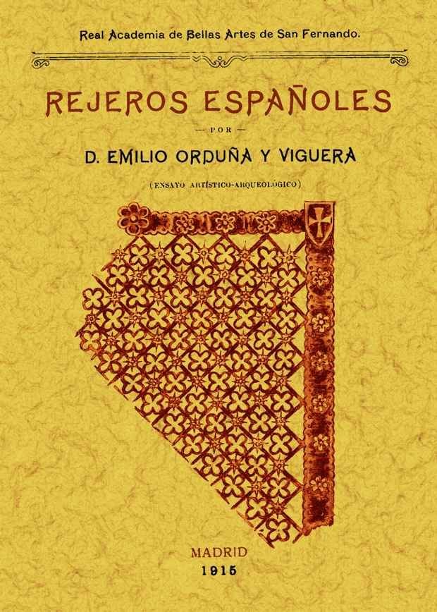 Rejeros españoles, de Orduña Viguera, Emilio | portada del libro