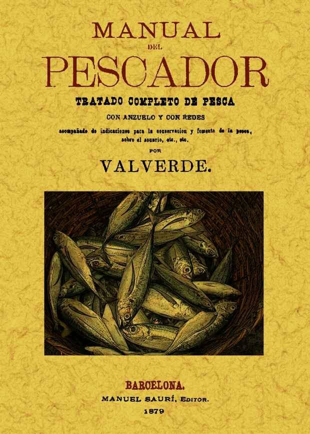 Manual del pescador, de Valverde | portada del libro