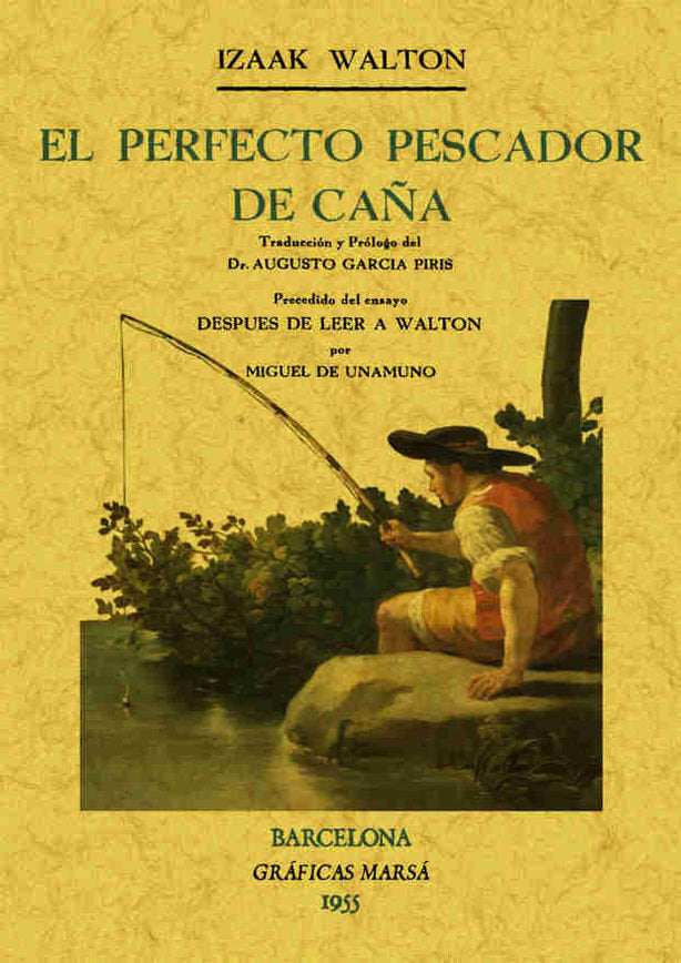El perfecto pescador de caña, de Walton, Izaak | portada del libro