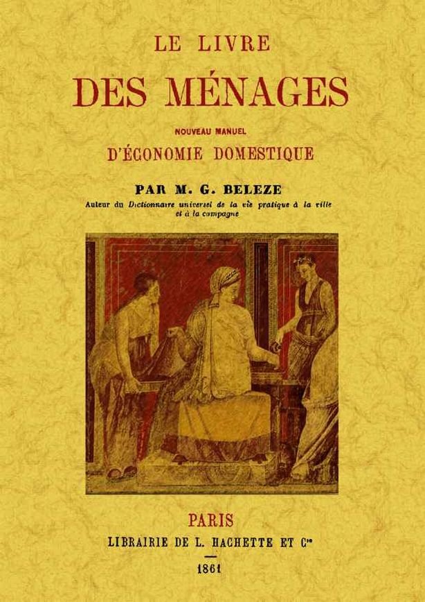 Le livre des menages, de Beleze, M.G. | portada del libro