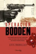 Operación Bodden, de Luis Barallat | portada del libro