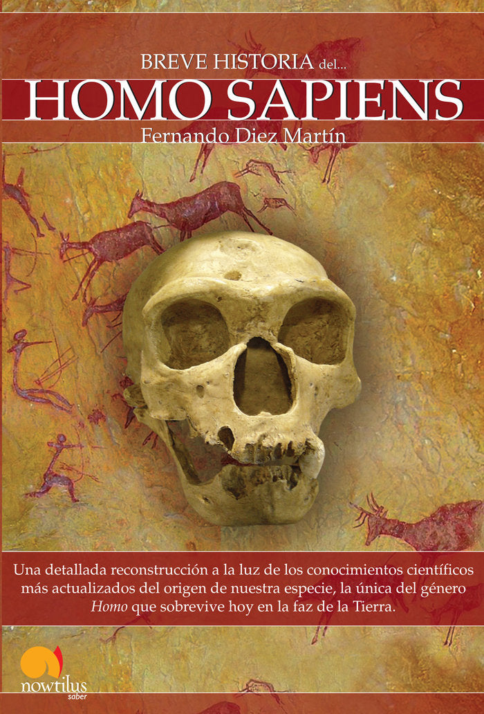 Breve historia del Homo Sapiens, de Diez Martín, Fernando | portada del libro