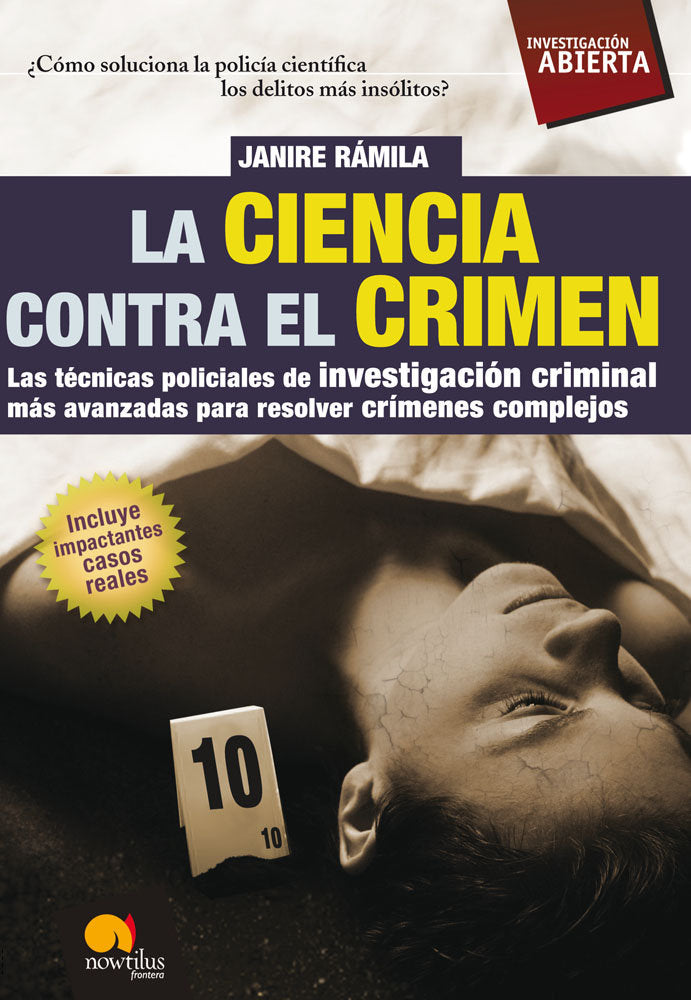 La ciencia contra el crimen, de Ramila Sanchez, Janire | portada del libro