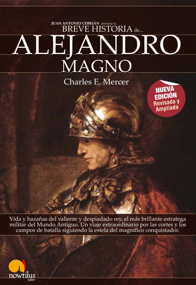 Breve historia de Alejandro Magno, de Mercer, Charles E. | portada del libro