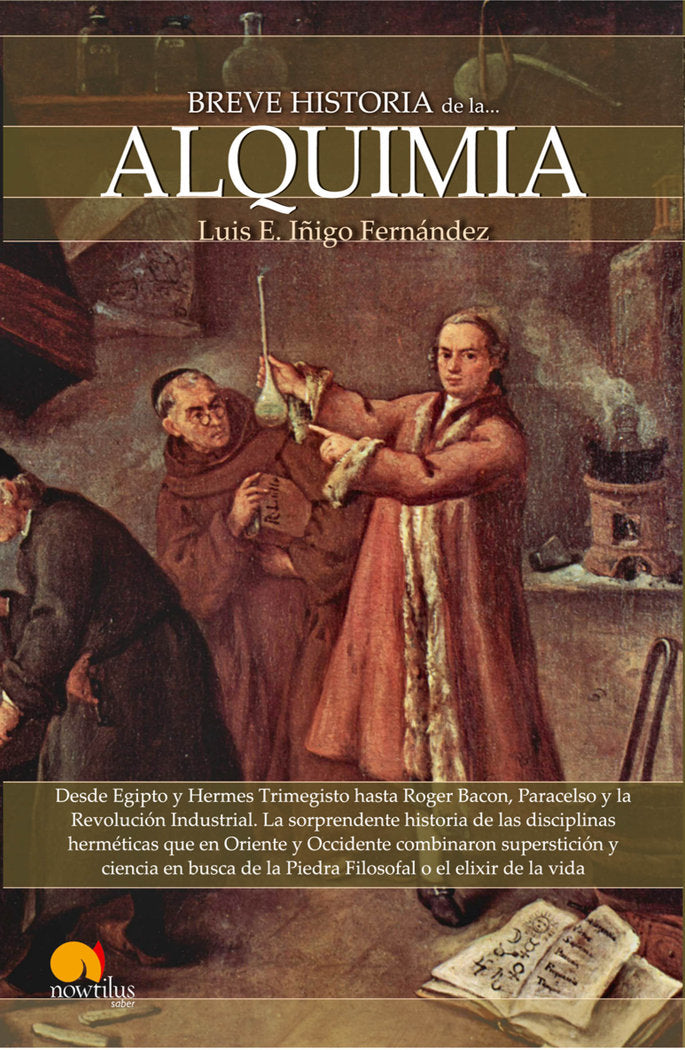 Breve historia de la alquimia, de Íñigo Fernández, Luis E. | portada del libro