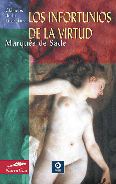 Los infortunios de la virtud, de de Sade | portada del libro