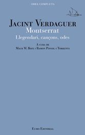 Montserrat I, de Verdaguer, Jacint | portada del libro