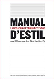 Manual d'estil (Ed. 2009), de Mestres Serra | portada del libro