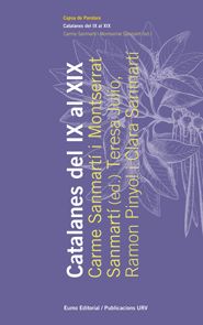 Catalanes del IX al XIX, de Sanmartí Roset, M. Carmen | portada del libro