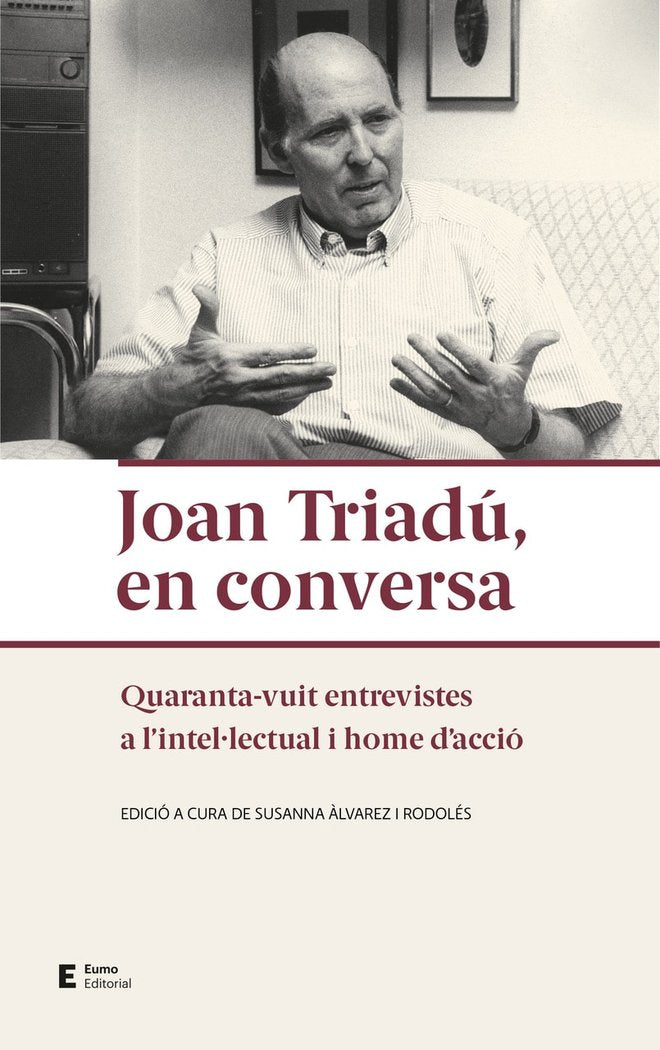JOAN TRIADU, EN CONVERSA, de ALVAREZ RODOLES, SUSANNA | portada del libro