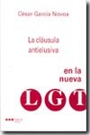 CLAUSULA ANTIELUSIVA EN LA NUEVA LGT, LA, de GARCIA NOVOA, CESAR | portada del libro