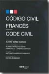 Código Civil Francés/ Code Civil.Edición bilingüe, de Nuñez Iglesias, Alvaro | portada del libro