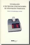 Introducción a las Normas Internacionales de Información Financiera | portada del libro