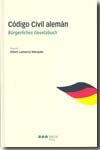 Código Civil alemán, de Albert Lamarca Marques | portada del libro