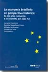 La economía brasileña en perspectiva histórica, de Daniela Magalaes Prates | portada del libro