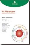 New global Governance: proposals for the debate, de Varios autores | portada del libro