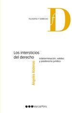 Los intersticios del derecho, de Ródenas Calatayud | portada del libro