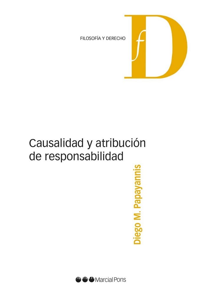 Causalidad y atribución de responsabilidad, de Varios autores | portada del libro