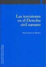 Las inmisiones en el Derecho civil navarro, de Hualde Manso, Teresa | portada del libro