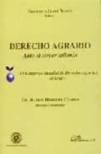 Derecho agrario ante el tercer milenio, de Ramon Herrera Campos | portada del libro