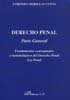 Derecho penal parte general., de Morillas Cueva | portada del libro