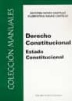 Derecho constitucional. Estado constitucional, de Antonia Navas Castillo | portada del libro