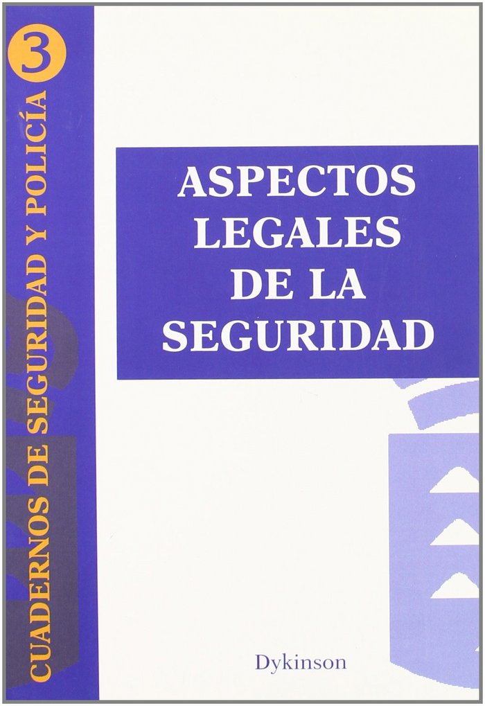 Aspectos legales de la seguridad, de GOBIERNO DE CANARIAS | portada del libro