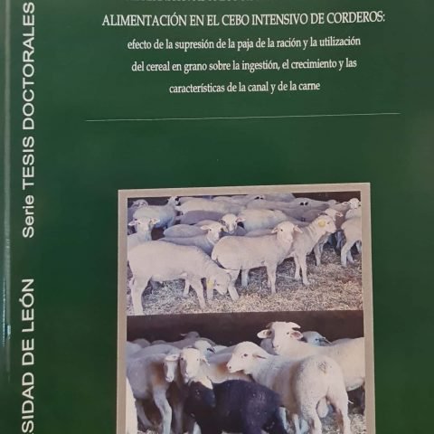 Alternativas a los sistemas actuales de alimentación en el cebo intensivo de cor, de RODRIGUEZ GUTIERREZ, ANA BELEN | portada