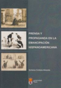 Prensa y propaganda en la emancipación hispanoamericana, de Córdula Almeida, Verbena | portada del libro