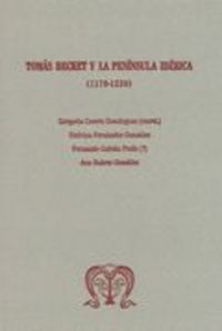 Tomás Becket y la península ibérica (1170-1230), de Fernández González, Etelvina | portada del libro