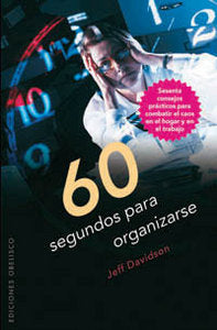 60 Segundos para organizarse, de DAVIDSON, JEFFREY P. | portada del libro