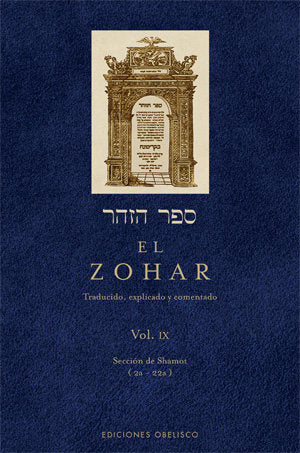 El Zohar (Vol. 9), de BAR IOJAI, RABI SHIMON | portada del libro