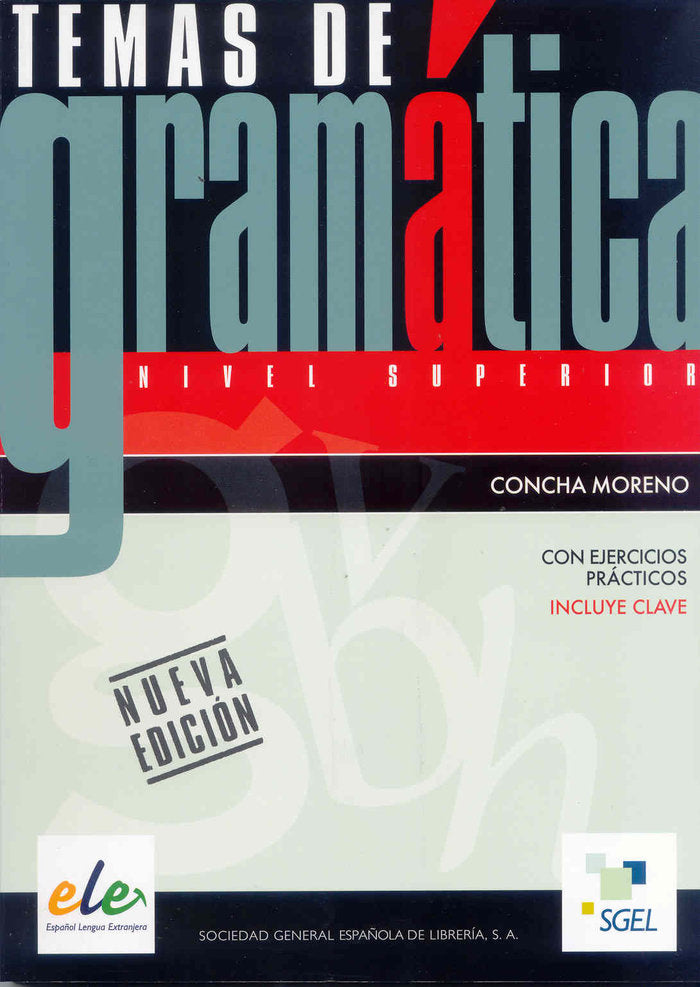 Temas de gramática, de Moreno García, Concha | portada del libro