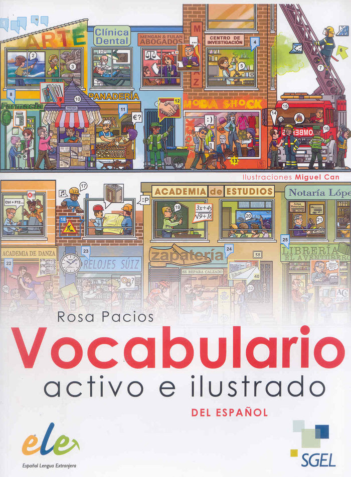 Vocabulario activo e ilustrado del español, de Pacios Jiménez, Rosa | portada del libro