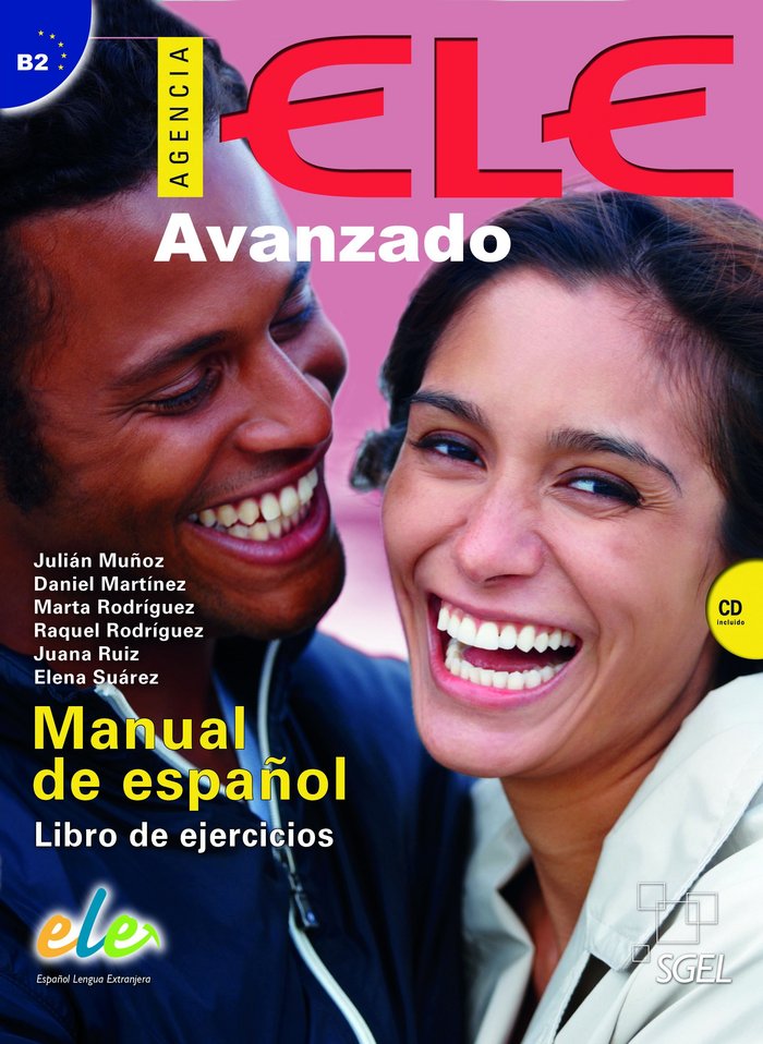 Agencia ELE Avanzado libro de ejercicios + cd, de Muñoz Pérez, Julián | portada del libro
