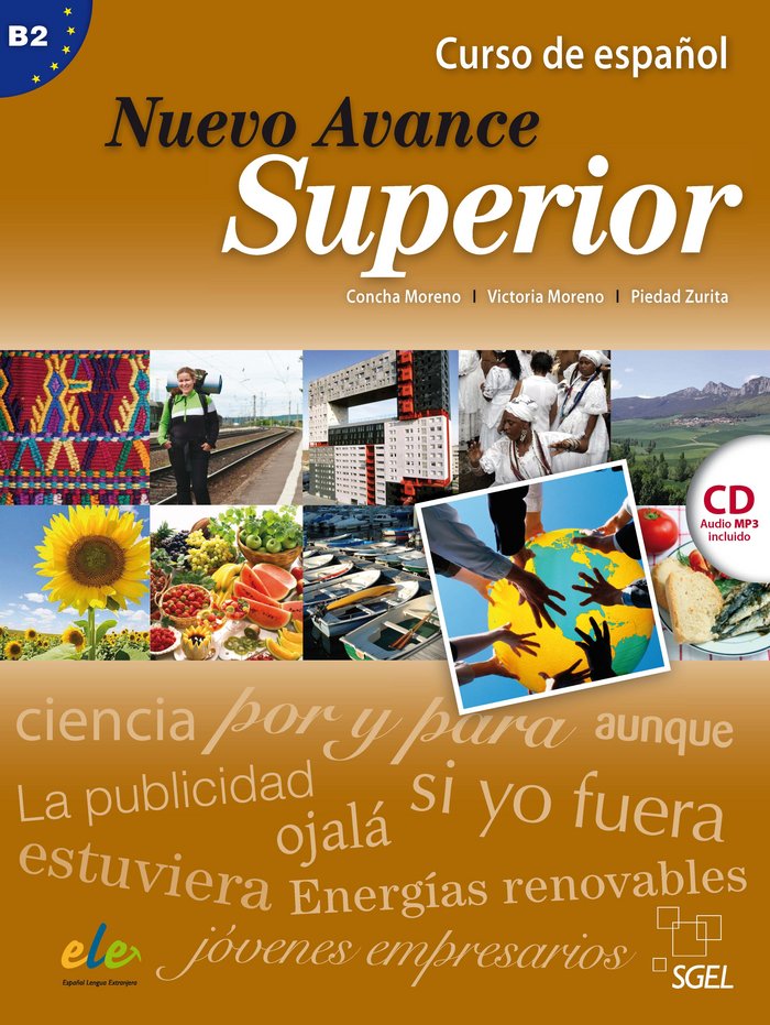 Nuevo Avance superior ejercicio + cd, de Moreno García, Concha | portada del libro